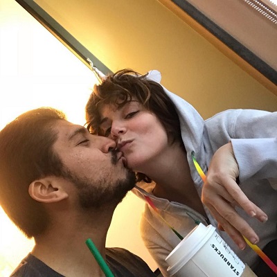 Drew and her lover Richard Alexander.